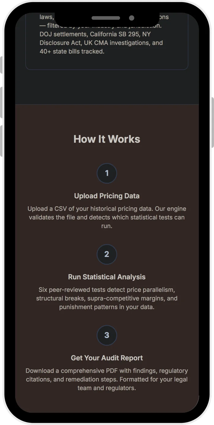 Boxless app screen